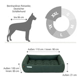 ORTHOPÄDISCHES HUNDEBETT GRÜN