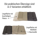 WECHSELBEZUG FÜR COUNTRY KISSEN GOLDBRAUN