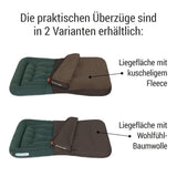 WECHSELBEZUG FÜR LOUNGEKISSEN BRAUN