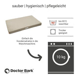 ORTHOPÄDISCHE HUNDEMATRATZE BEIGE-GOLDBRAUN